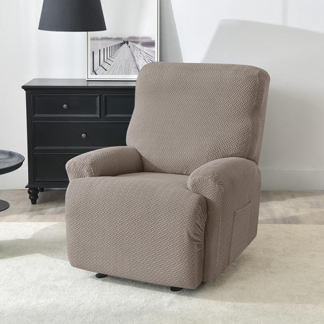 housse de fauteuil relax kaki