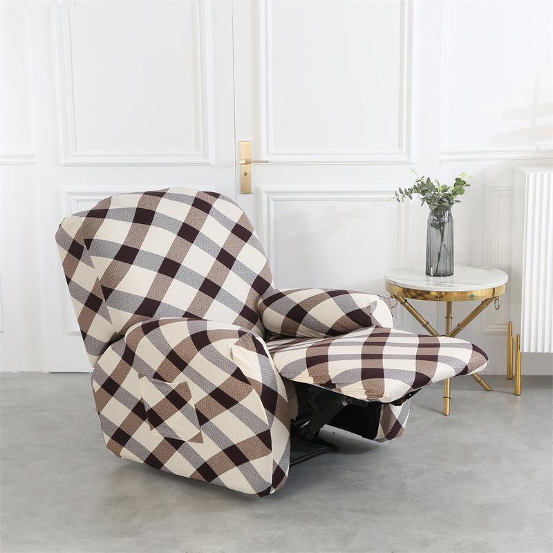 fauteuil vintage avec housse