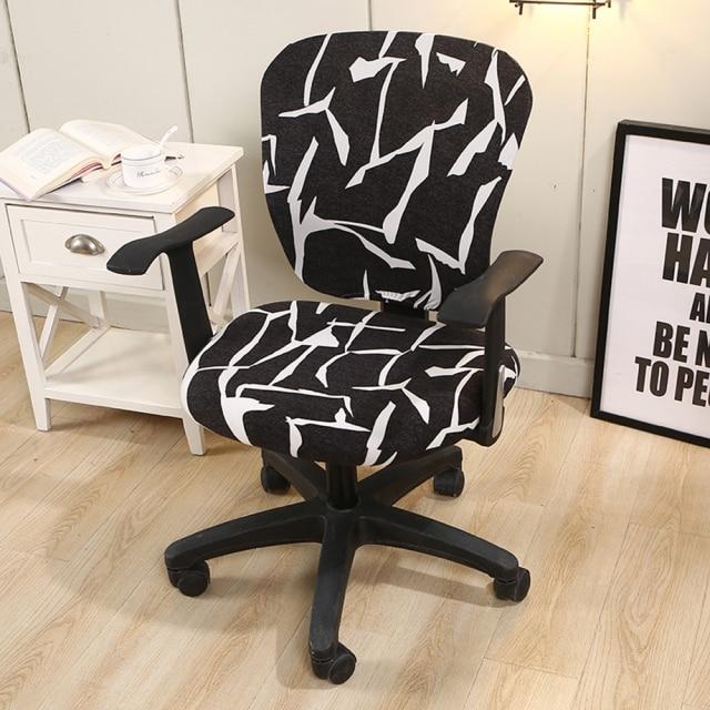 housse de chaise de bureau élégante