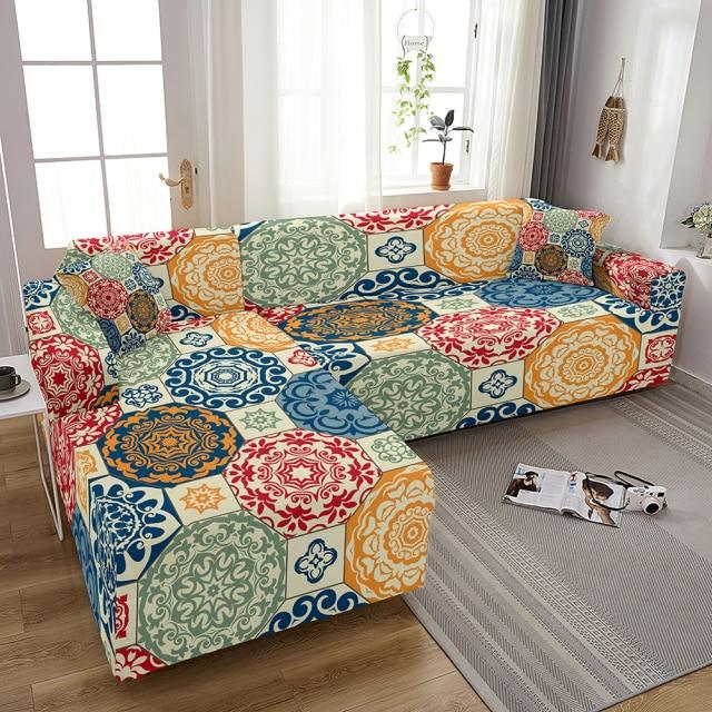 housse canapé angle hippie