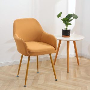 Housse de Chaise Design Scandinave Orange