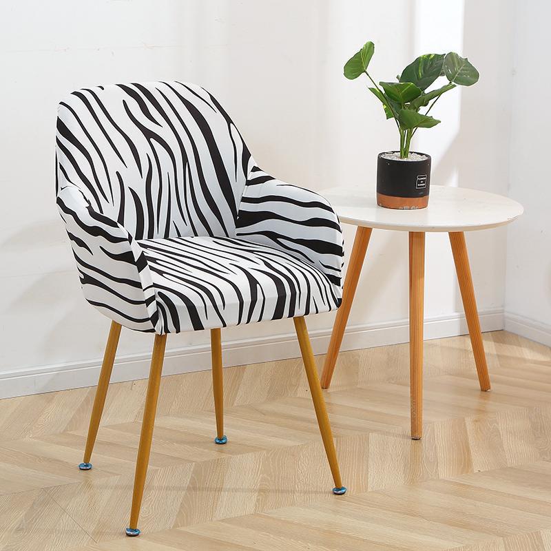 Housse de Chaise Scandinave Safari en tissu imprimé