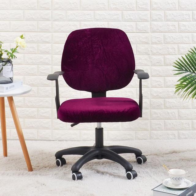 couvre-chaise en velours