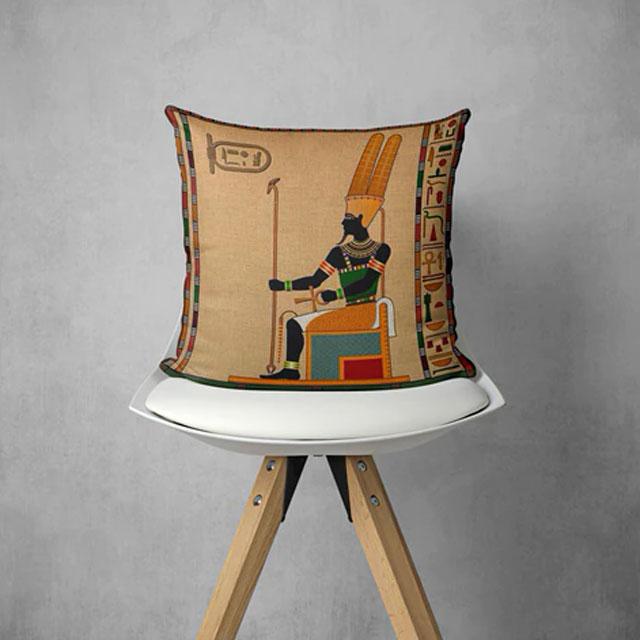 housse motif égyptien
