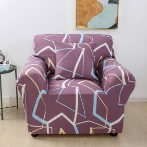 Housse de Fauteuil Club Fano violette