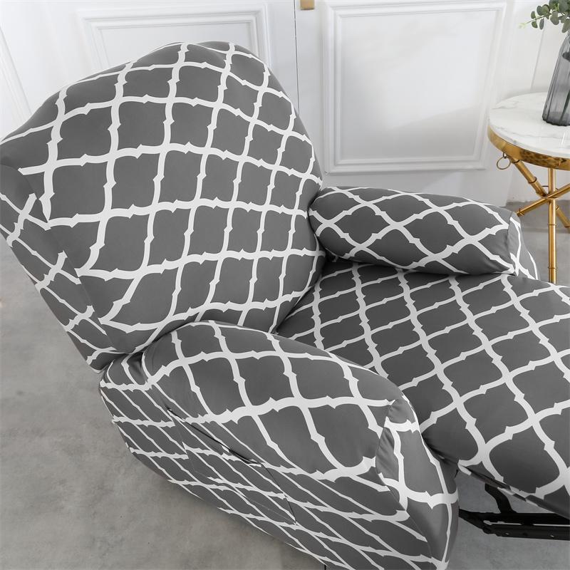 fauteuil moderne motif mosaïque