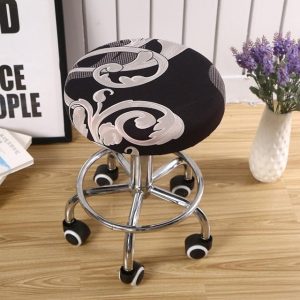housse de tabouret rond Leïla