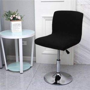 Housse pour Tabouret de Bar Noir