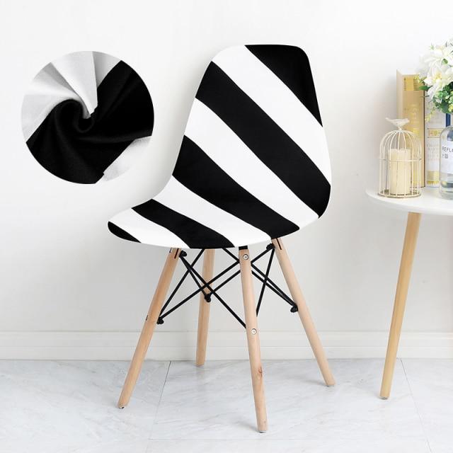 housse de chaise scandinave Kalini élégante