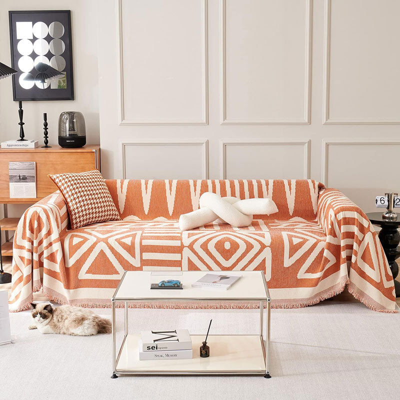 intérieur avec jeté Lina Orange
