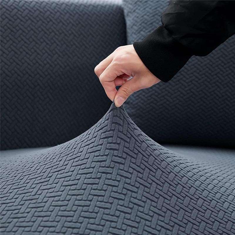 housse extensible gris anthracite