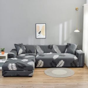 Housse de Canapé d'Angle Extensible Hestia
