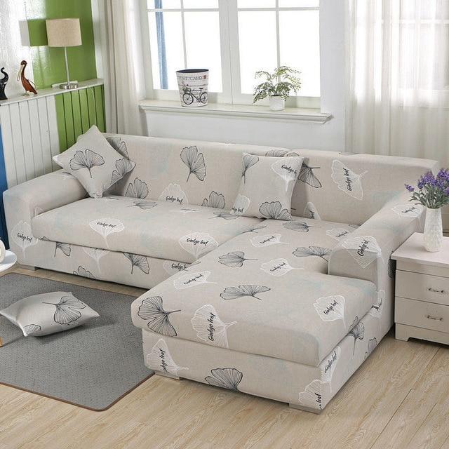 Housse de Canapé d'Angle Extensible Nayla