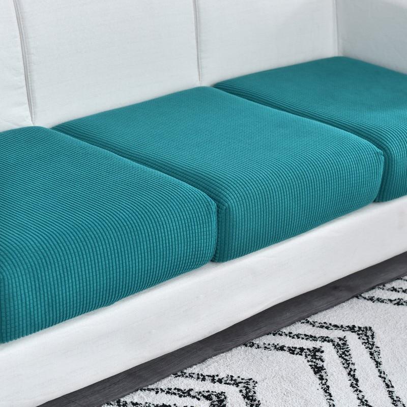 coussin d'assise bleu canard