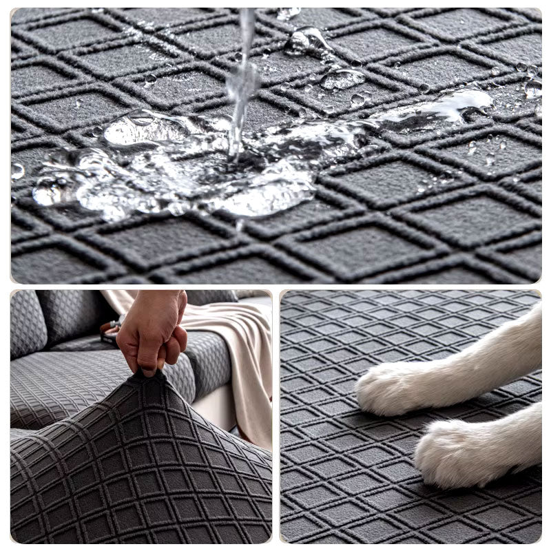 Housse ajustable de canapé