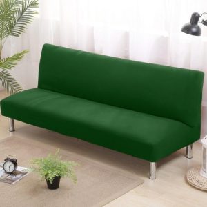 housse canapé clic clac vert