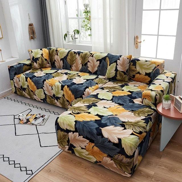 Housse de Canapé d'Angle Extensible Fulla