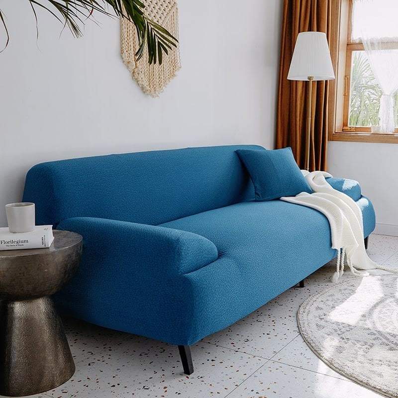Housse extensible bleu