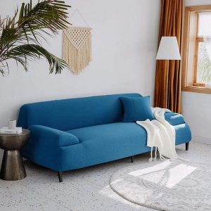 Housse De Canapé Imperméable Bleu