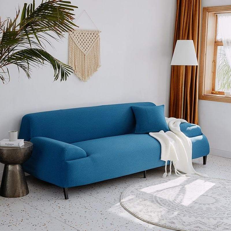 Housse De Canapé Imperméable Bleu