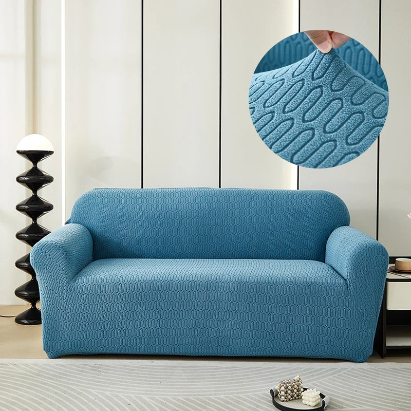 Canapé avec housse jacquard Siru