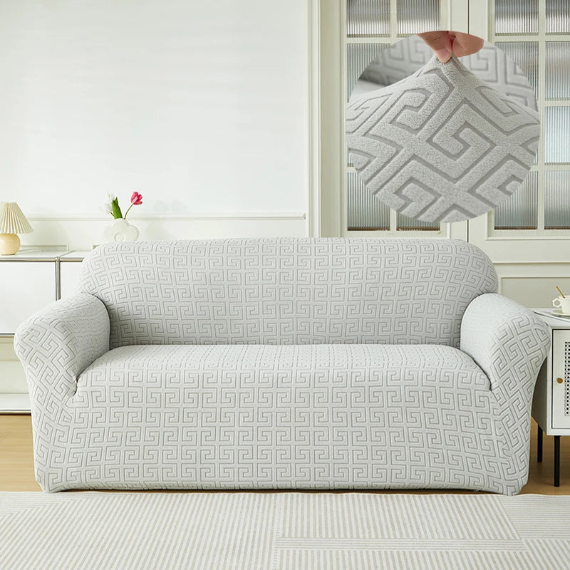 Protection canapé Jacquard Sora