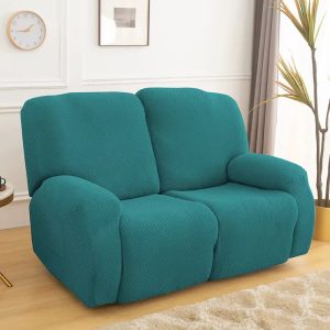 housse pour fauteuil relax turquoise
