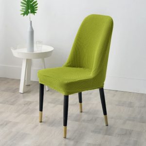 housse de chaise scandinave vert anis