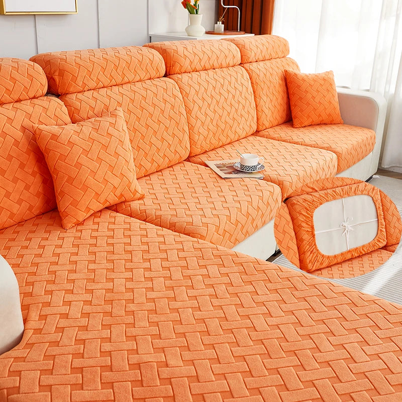 Housse D'assise De Canapé Mola Orange