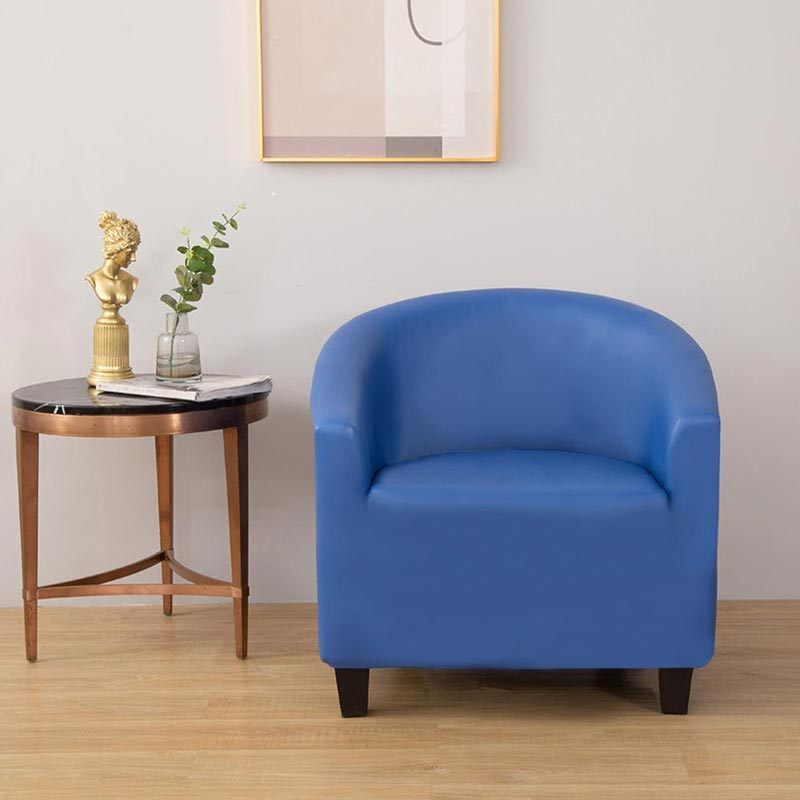 fauteuil cabriolet cuir PU bleu