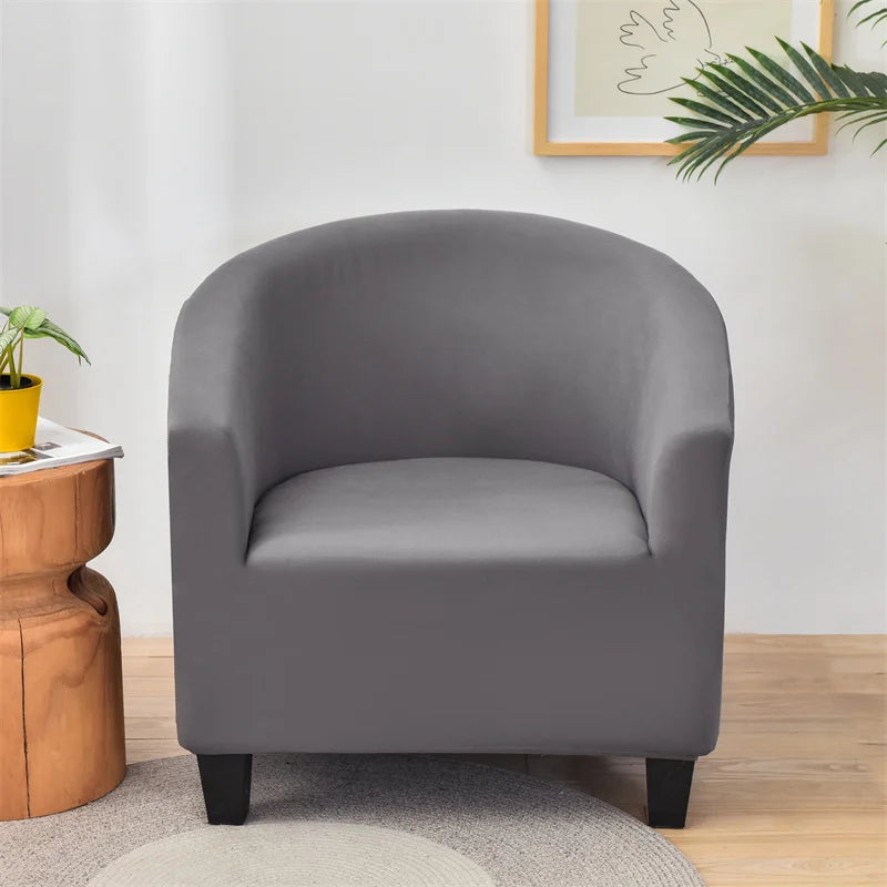fauteuil cabriolet gris housse