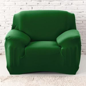 housse de fauteuil club vert