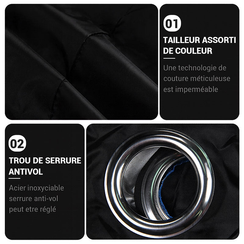 housse moto résistante aux intempéries
