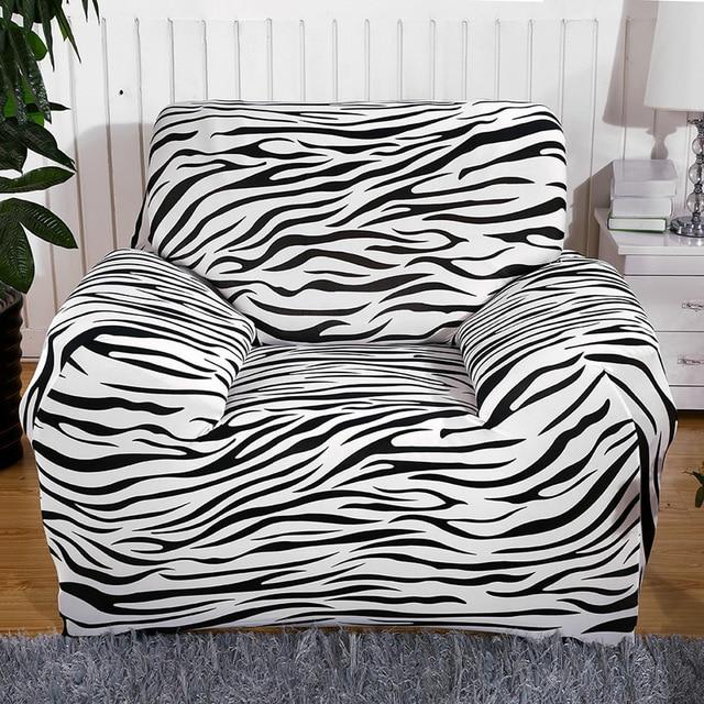 housse de fauteuil club motif safari