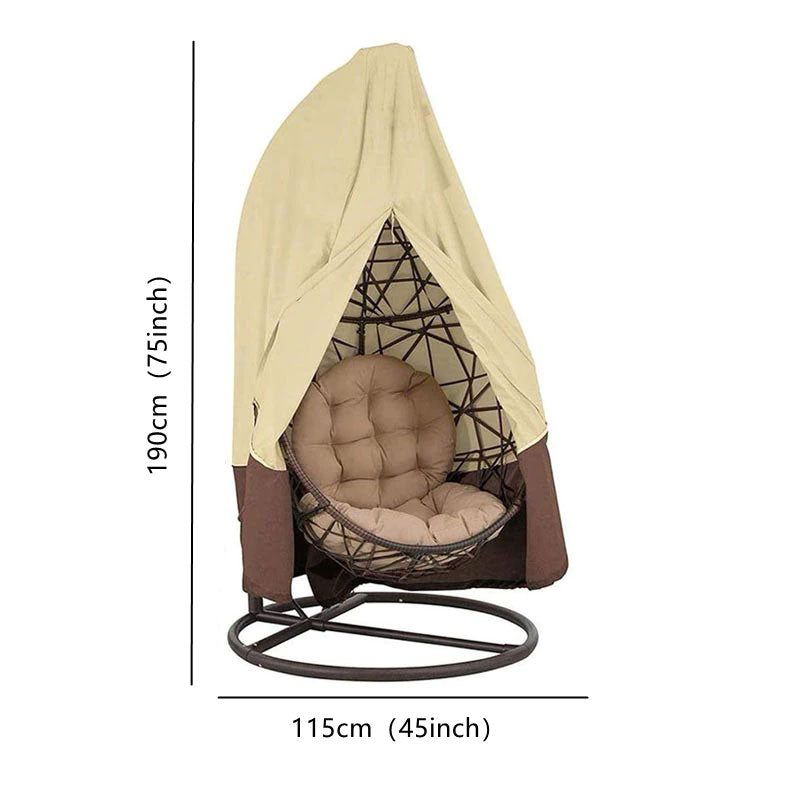 design housse fauteuil suspendu