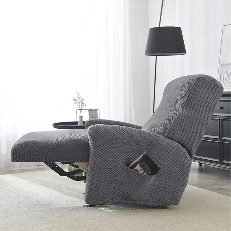 housse relax grise moderne