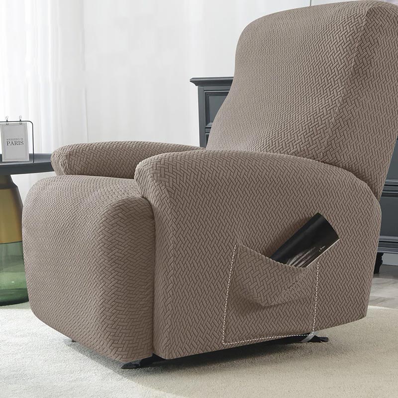housse relax en tissu kaki