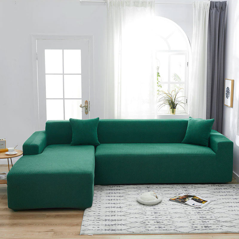 Housse élégante pour canapé d'angle