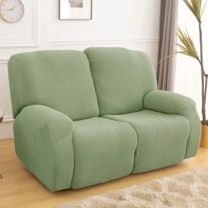 Housse Pour Fauteuil Relax Vellora Vert Amande