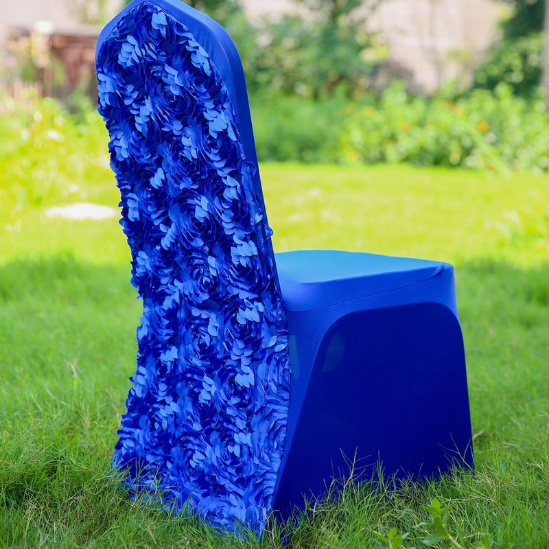 Design floral bleu pour mariage