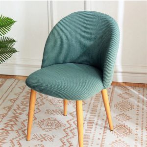 housse pour chaise scandinave vert amande