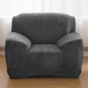 housse pour fauteuil club velours