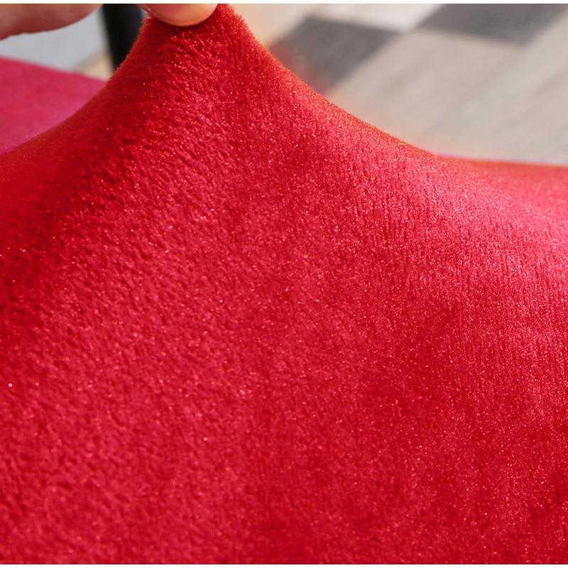 fauteuil club avec housse en velours rouge
