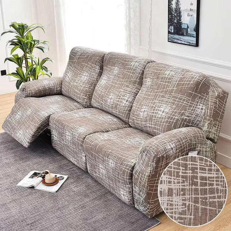 protection fauteuil ivoire marron