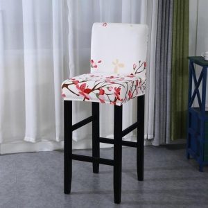 Housse Tabouret de Bar Fleur d'été