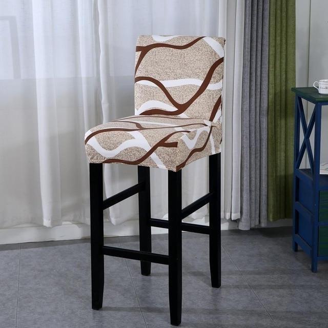 housse tabouret de bar rétro