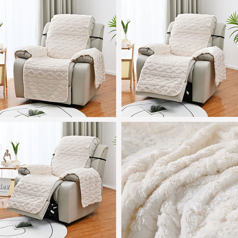 design élégant housse fauteuil beige