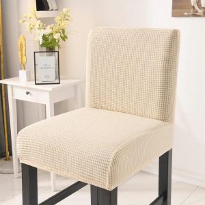 Housse Tabouret de Bar Beige