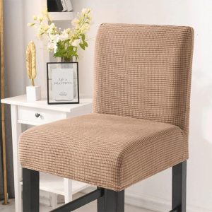 Housse Tabouret de Bar Marron