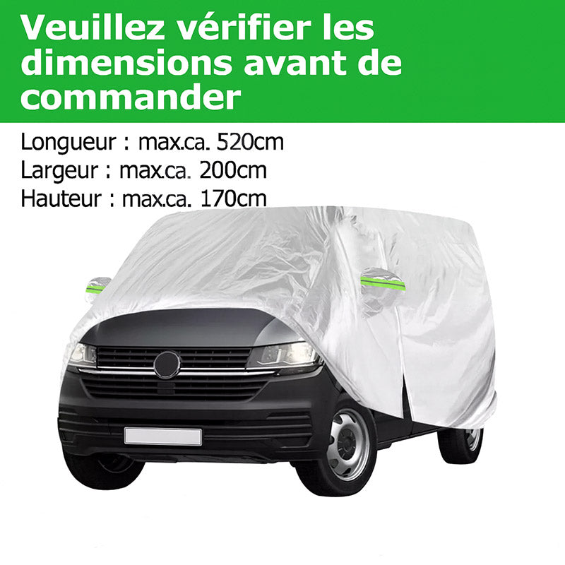 housse anti-UV pour utilitaire